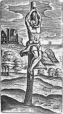 crucifixion on a stake crucifixion on a stake